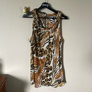 Larry Levine Sleeveless Blouse